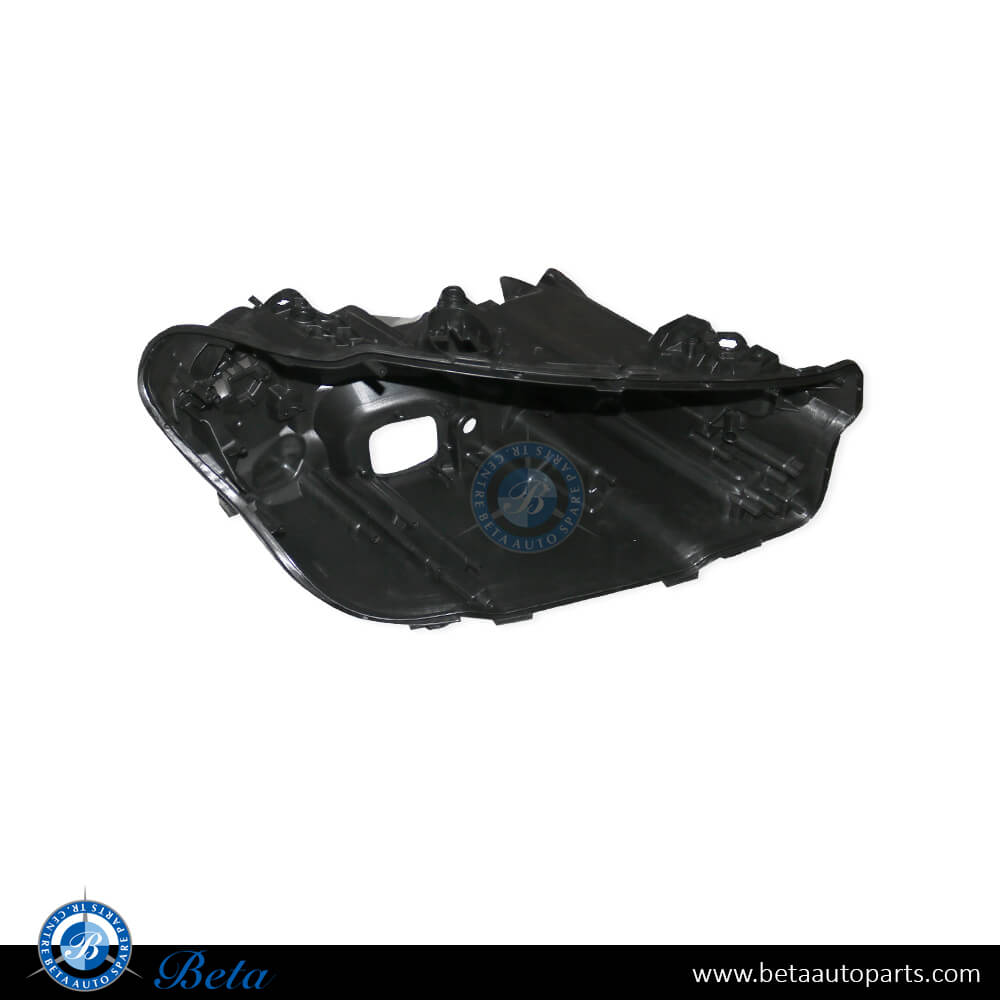 Right Side Headlamp Housing for Adaptive LED for BMW X3/X4 G01 LCI/G02 LCI 2020-Up models, Part Number 63115A0E5F6 Right Side Headlamp Housing for Adaptive LED for BMW X3/X4 G01 LCI/G02 LCI 2020-Up models, Part Number 63115A0E5F6